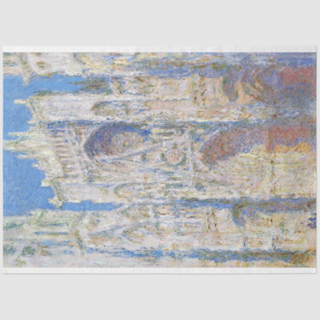 Ruen Cathedral (Sonnenlicht), Monet Seidenpapier (Vorderseite)