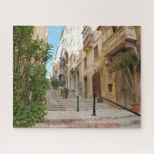 Rues de La Valette Malte. Puzzle