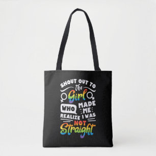 Ruf an das Mädchen Lesben Stolz LGBT T-Shirt G Tasche