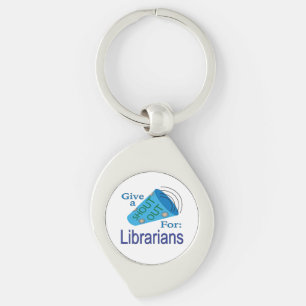 Ruf an die Bibliothekare Schlüsselanhänger