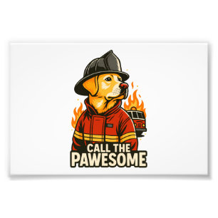 Ruf den Pawesome Pet Humor an Fotodruck