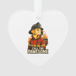 Ruf den Pawesome Pet Humor an Ornament