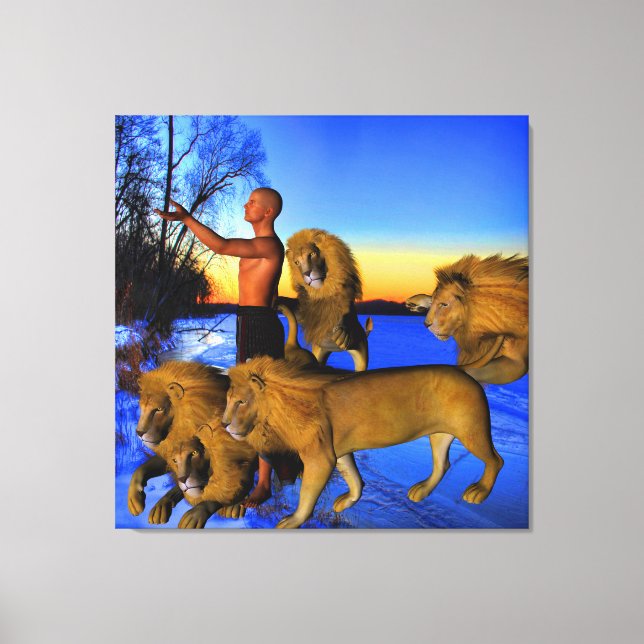 Ruf der Wildnis Leinwanddruck (Vorderseite)