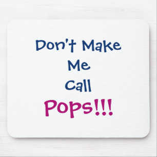 Ruf nicht Ps Opa Baby an  Mousepad