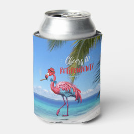 Rufe an Coole Flamingo Tropical Beach Dosenkühler