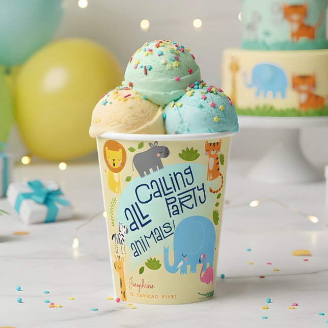 Rufen alle Party Kindergeburtstag Party Pappbecher (Von Creator hochgeladen)