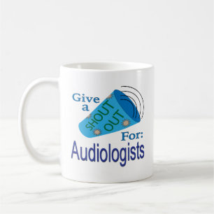 Rufen für Audiologen Kaffeetasse
