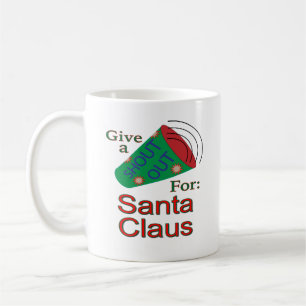 Rufen für den Weihnachtsmann Kaffeetasse