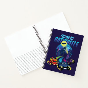 Rufen Sie alle Batwheels™ an Notizbuch