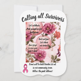 Rufen Sie alle Überlebenden an. Rosa Kürbis zu Hal