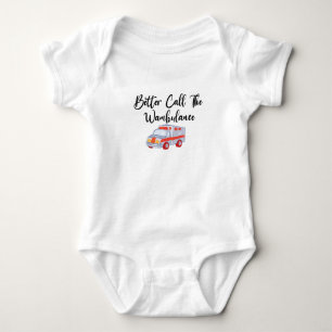 Rufen Sie das Babygeschenk der Wambulance besser a Baby Strampler