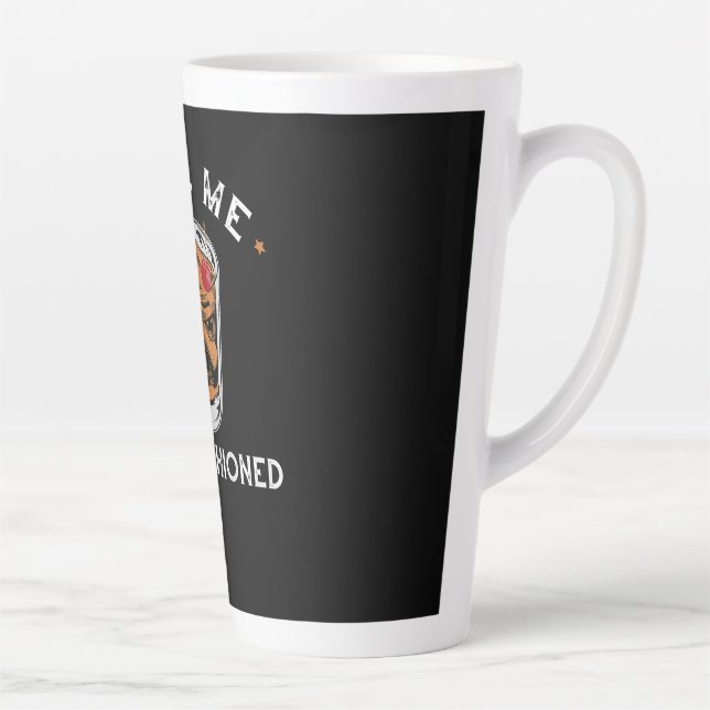 Rufen Sie den altmodischen Whiskey Drink Cocktail  Milchtasse (Rechts)