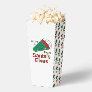 Rufen Sie für den Elfenvolk des Weihnachtsmannes a Geschenkschachtel