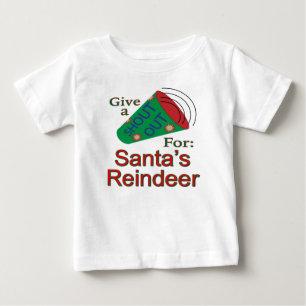 Rufen Sie für den Rentier des Weihnachtsmanns aus Baby T-shirt