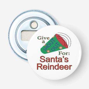 Rufen Sie für den Rentier des Weihnachtsmanns aus Flaschenöffner