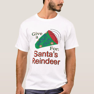 Rufen Sie für den Rentier des Weihnachtsmanns aus T-Shirt