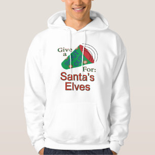 Rufen Sie für die Elfen des Weihnachtsmanns aus Hoodie