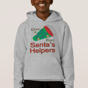 Rufen Sie für Helfer des Weihnachtsmanns aus Hoodie