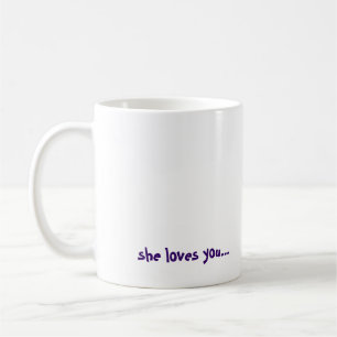 RUFEN SIE IHRE MUTTER AN! , sie Lieben Sie… Kaffeetasse
