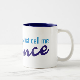 Rufen Sie mich einfach Prinzen an Zweifarbige Tasse