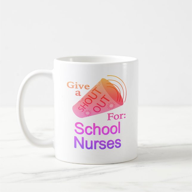 Rufen Sie sich für Schulkinder an Coffee Tasse (Links)
