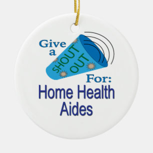 Rufen Sie sich für Zuhause Health Aides aus Keramik Ornament