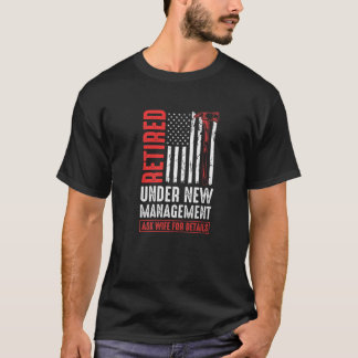 Rufen Sie unter der neuen Management-Ehefrau auf, T-Shirt