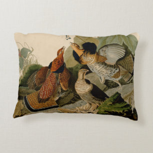 Ruffed Grouse Audubon Game Bird Dekokissen