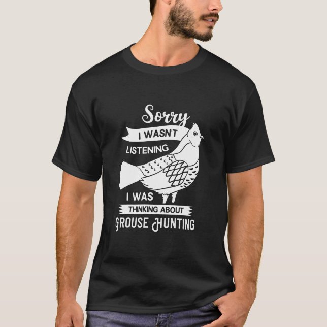 Ruffed Grouse Bird Geschenk Jagd Spruce Grouse  T-Shirt (Vorderseite)