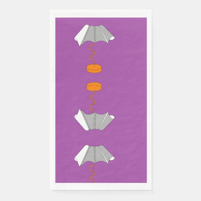 Ruffled Paper Napkins Serviette (Vorderseite)