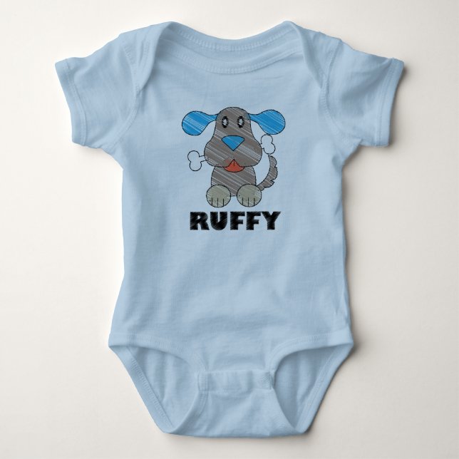 Ruffy - Baby Jersey Bodysuit  Strampler (Vorderseite)