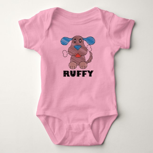 Ruffy - Baby Jersey Bodysuit  Strampler (Vorderseite)