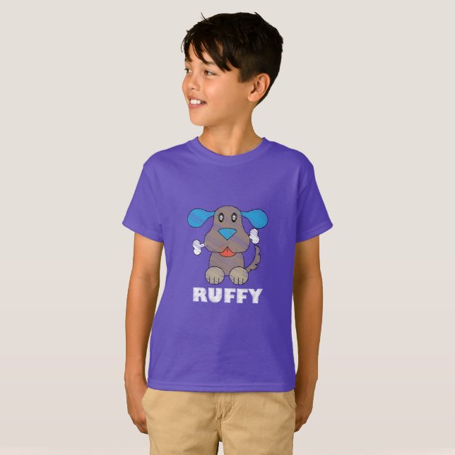 Ruffy - Kids' Basic T - Shirt (Vorne ganz)
