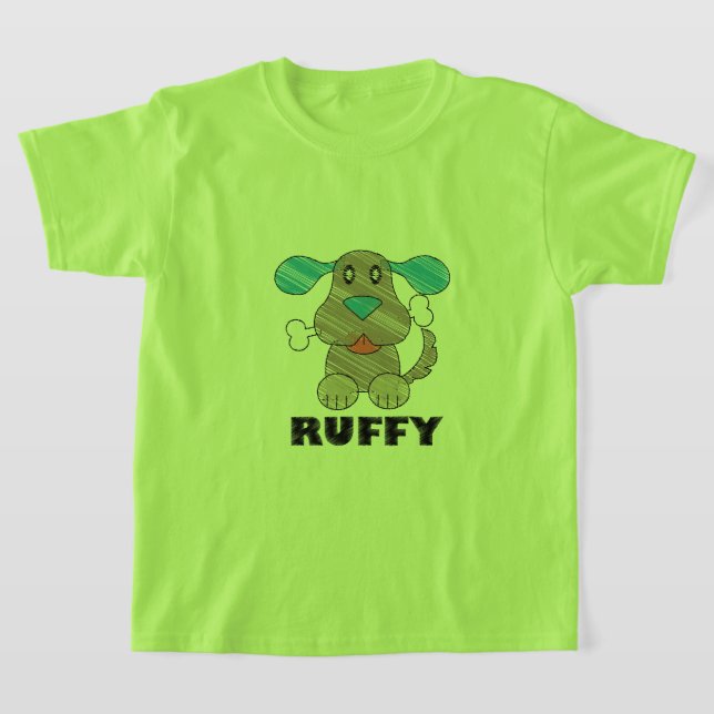 Ruffy - T-shirt de base pour enfants (Poser)