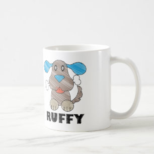 Ruffy - White 11 oz Classic White Tasse 