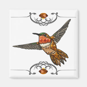Rufous Hummingbird Magnet