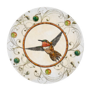 Rufous Hummingbird Schneidebrett