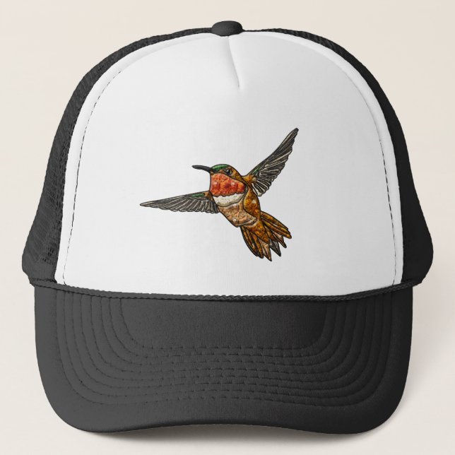 Rufous Hummingbird Truckerkappe (Vorderseite)