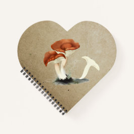 Rufous Milkcap Mushroom Notizbuch