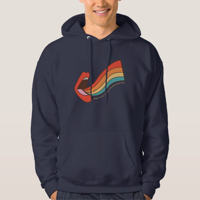 Ruft Christliche Mens in die Lord Bible Verse Hoodie (Vorderseite)