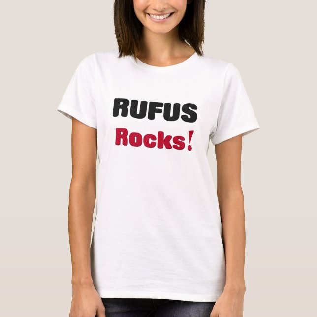 Rufus Felsen T-Shirt (Vorderseite)