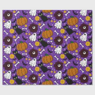 Rufus Halloween Wrapping Paper Geschenkpapier