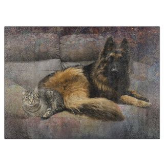 Rufus und Scampingbrett Schneidebrett