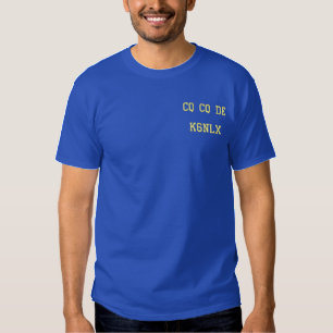 Rufzeichen für Amateure Besticktes T-Shirt
