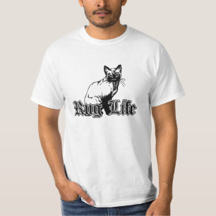 Rug Life - Lustiges Katzen-Parodie-T-Shirt T-Shirt