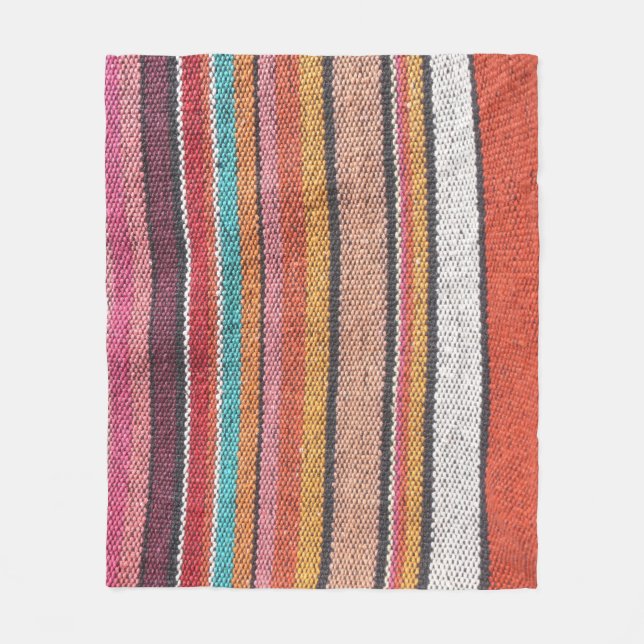 Rug Richness: Mexican Peruvian Textures Fleecedecke (Vorderseite)