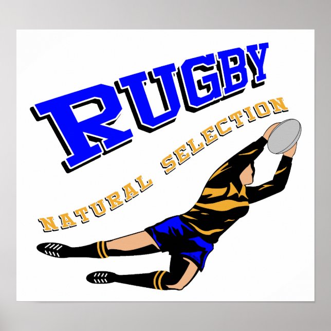 Rugby 2 by Women's Poster (Vorne)