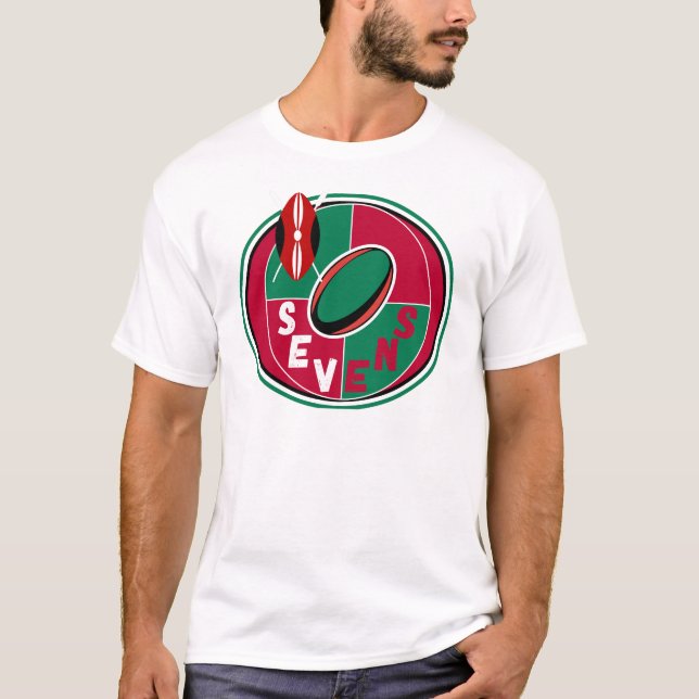Rugby 7s Kenya Supporter T-Shirt (Vorderseite)