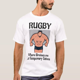 Rugby Bruises - Unisex Rugby T - Shirt