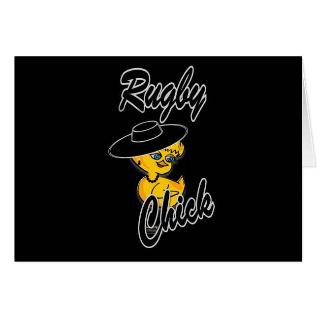 Rugby Chick #4 (Vorderseite (Horizontal))
